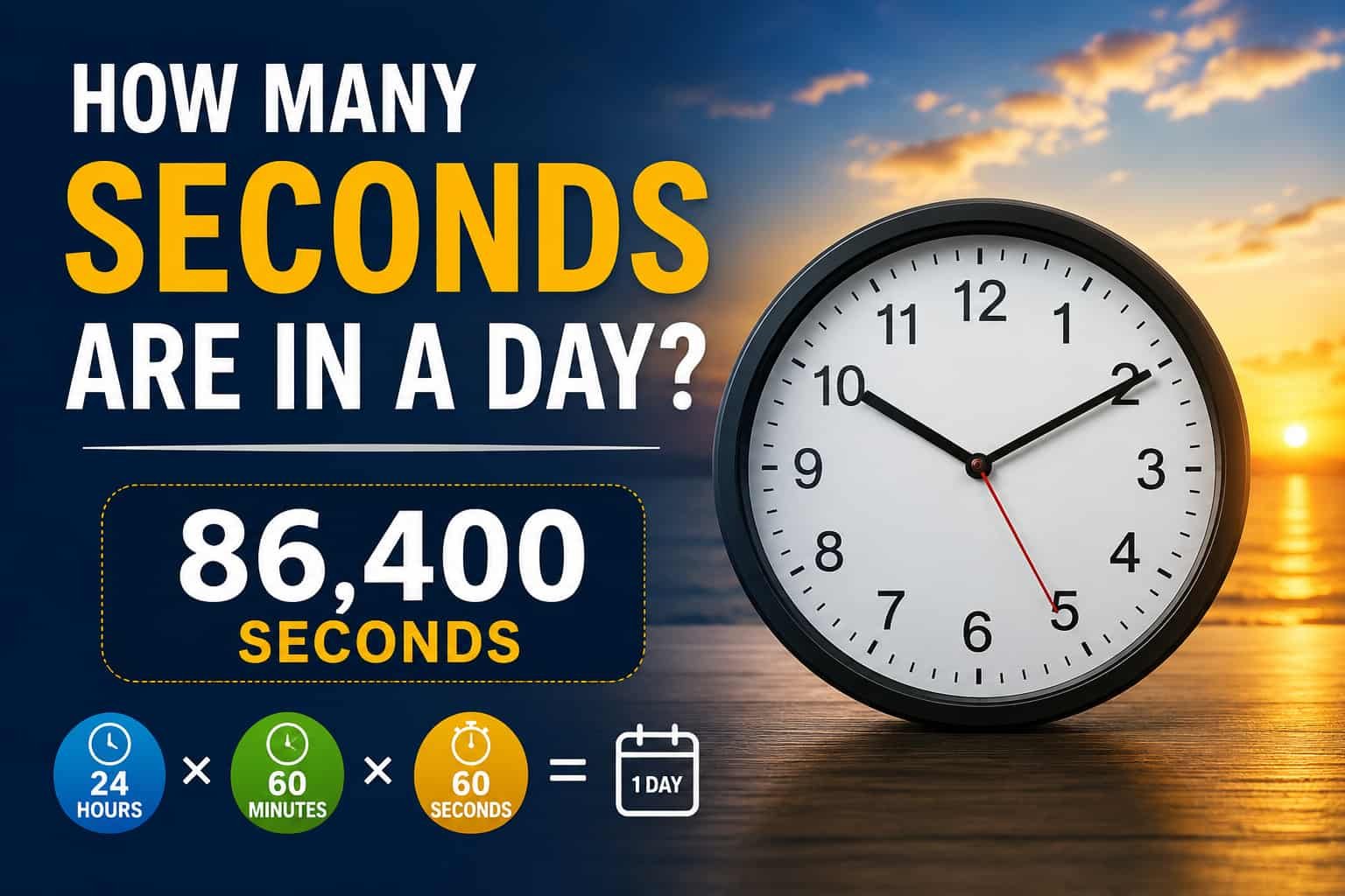 How Many Seconds Are in a Day